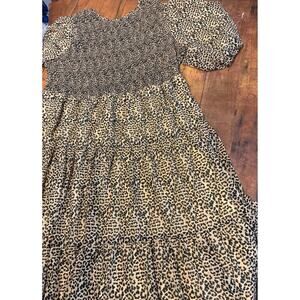 Sz 18 - ASOS Animal Print Maxi Dress